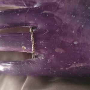 Size 8 Diamond Stackable Ring in 925 Sterling Silver